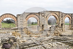 Ancient city ruins of Medina Azahara, Cordoba, Spain