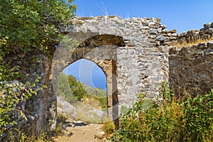 The Ancient City Selinus in Gazipasa of Antalya.