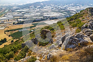 The Ancient City Selinus in Gazipasa of Antalya.