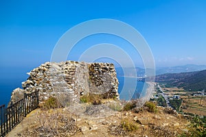 The ancient city of Selinus is located in the Gazipasa region of Antalya.