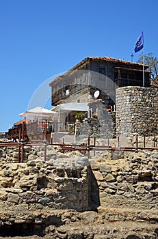 Ancient city of Sozopol in Bulgaria