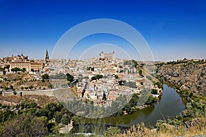 The ancient city of Toledo, Spain