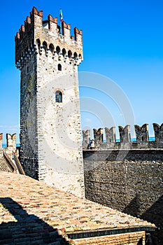 Ancient city walls at SIRMIONE