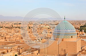 Ancient city of Yazd, Iran photo