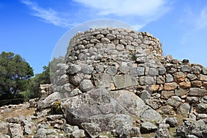 Ancient civilization of Sardinia island, Italy