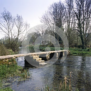 Ancient clapper bridge