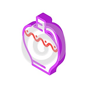 ancient clay crockery isometric icon vector illustration