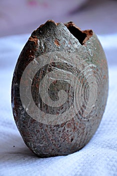 Ancient clay pot