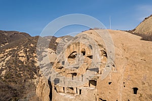 Ancient Cliff Dwellings of Guyaju Caves in China