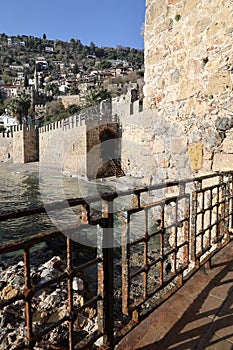 Ancient coastal ruins