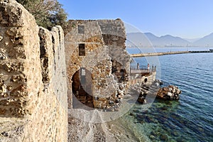 Ancient coastal ruins