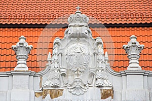 The ancient coat of arms of Prussia