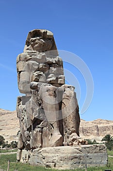 Ancient colossus of Memnon