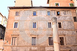 Ancient column in Rome