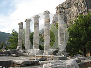 Ancient columns