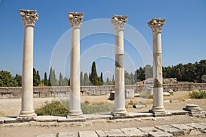 Ancient columns