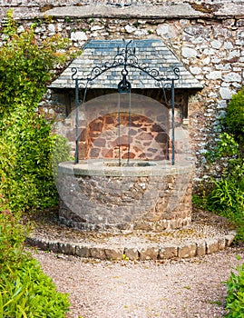 An ancient memorial wishing well