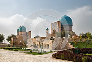 Ancient complex Dorut Tilavat, Shakhrisabz, Uzbekistan.