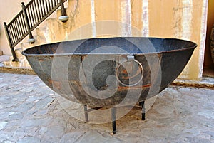 Huge Ancient cooking vessel