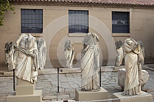 Ancient Corinth, statue in the museum