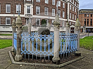 Ancient Coronation Stone in Kingston upon Thames photo