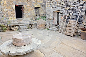 Ancient courtyard