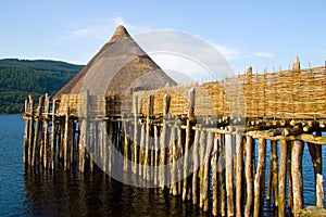 Ancient Crannog Loch Dwelling