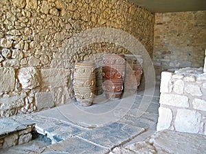 Ancient Crete amphoras