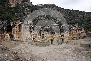 Ancient Cty Myra in Turkey.