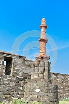 AN ANCIENT DAULATABAD FORT MAHARASTRA INDIA