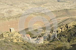Ancient David Gareja monastery complex photo