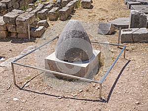 Ancient Delfi excavations in Greece.