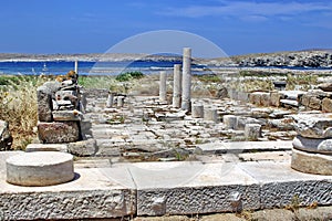 Ancient Delos Ruins, Greece