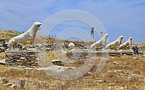 Ancient Delos Ruins, Greece