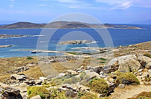 Ancient Delos Ruins, Greece