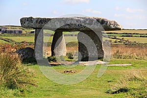 Ancient Dolmen - Lanyon Quoit, Morvah, UK