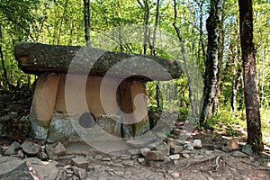 Ancient dolmens in the Caucasus.