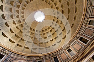 Ancient Dome Ceiling: Pantheon