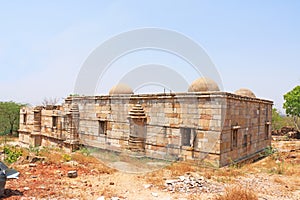 Ancient domed buildings at Pavagadh; Archaeological Park World