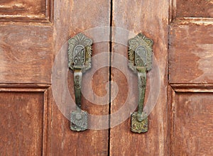 Ancient door handle