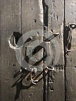 Ancient Door from the Prison XI