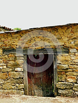 ancient door in rural landscapes