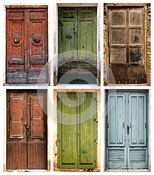 Starobylý dvere 