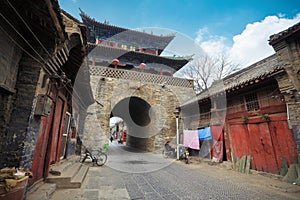 Ancient drum tower in luoyang