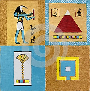 Ancient Egypt style artwork