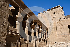 Ancient Egypt Temple of Philae, Ruins, Africa
