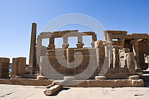 Ancient Egypt Temple of Philae, Ruins, Africa