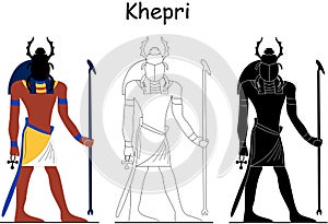 Ancient Egyptian god - Khepri
