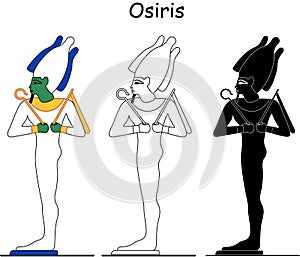 Ancient Egyptian god - Osiris
