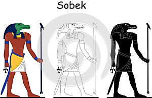 Ancient Egyptian god - Sobek
